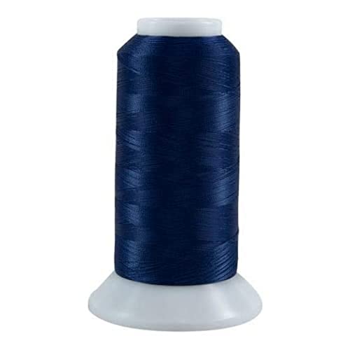 Hilo de bordar poliéster 2-ply 3000 yardas azul medio miniatura 1