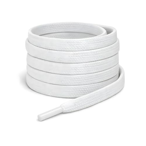 Image of Heavy Duty Flat Shoe Laces for Men & Women | Comfortable, Strong Grip & Stylish Sneaker Laces