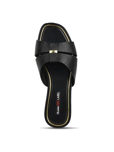 Image of Bata Women's Mule Thong Slipper - Black