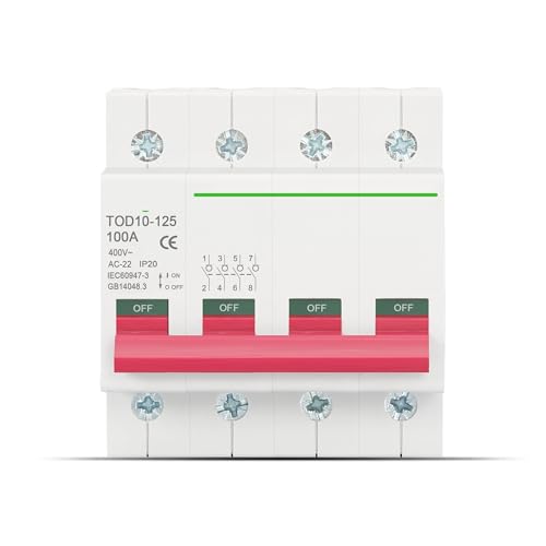 Commutateur principal AC 400V interrupteur isolateur sectionneur 4P - 5