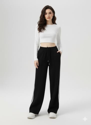 Image of FASHA Women's Joggers - High Waist Jogger Pants for Women - Gym Wear, Workout & Fitness Pants - Track Pants for Women - Stylish Casual Wear Joggers for Girls & Ladies-Pack of 1