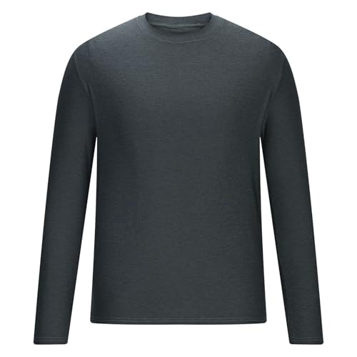 Long Sleeve Shirts for Men Moisture Wicking Sun Protection UV UPF 50+ SPF Performance Quick Dry Tshirt Casual Outdoor4