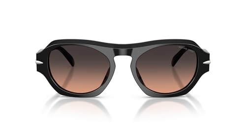 Michael Kors MK2266U Toronto Universal Fit Sunglasses Black/Brown Gradient 52 mm