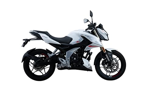 Image of Bajaj Pulsar N 160 Ug Motorcycle /Motorbike - Pearl Metallic White - Ex-Showroom