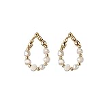 vintage sterling pearl necklace Ocasiones aplicables: este arete es muy adecuado para aniversarios, fiestas de cumpleaños, Navidad, bodas, ceremonias de graduación y Halloween.