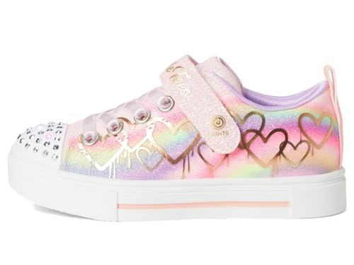 Skechers Girl's Twinkle Sparks-Ombre Love Sneaker4