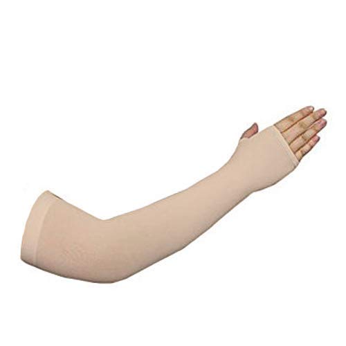 Delphinus Arm Sleeves for Men And Women | Gloves with Thumb Hole UV Protection for Biking, Driving, Cycling, Tennis, Cricket, Football, Gym, Sports | Gloves for Sun Protection Unisex (Skin, Free Size)