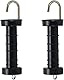 Vixzoid 5 x Torgriff mit Haken für Weidezaun elektrischer Zaun-Torgriff Torgriff Weidezaun Federspannung Elektrozaun-Torgriffe Weidezaunzubehör Torzubehör