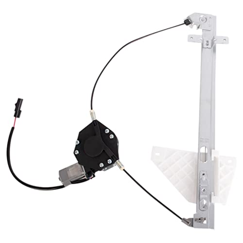 Image of TRQ Rear Right Power Window Regulator & Motor Assembly Passenger Side Compatible with 1999-2000 Jeep Grand Cherokee CH1551108