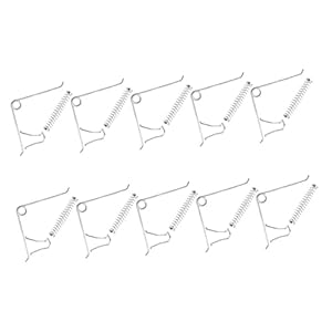 PHENOFICE Garden Pruner Tools Replacement Springs 30pcs Pruning Shears Parts Metal Pruner Spring for Branch Pruner