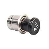 ZIMISI Car Cigarette Lighter, 12V Metal Plastic Construction Pop-Out Car Cigarette Lighter Plug, Cigarette Lighter Socket Replacement Accessories for Most Vehicles Socket (1PC/12V)