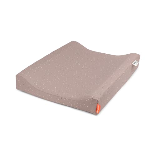 Image of Done by Deer Easy Wipe Changing Mat Confetti Pink