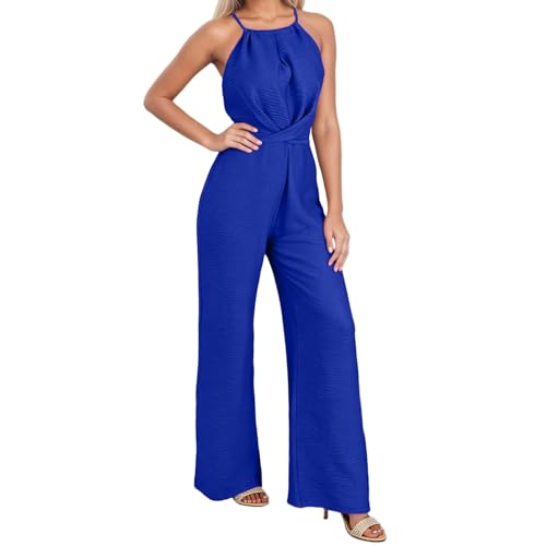 Combinaison femme ete chic combinaison pantalon sans manches épaules dénudées tendance