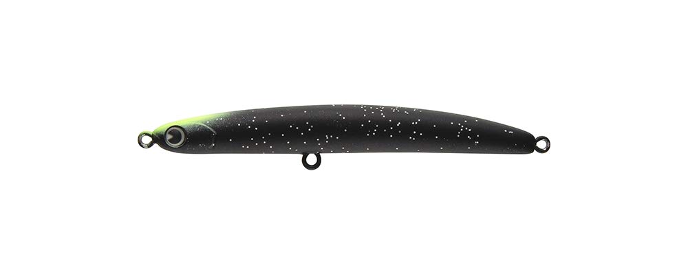 AMZ Design #MC60-111 Pencil Bait Mevakam 60mm 4.8g Matte Night Black Lure