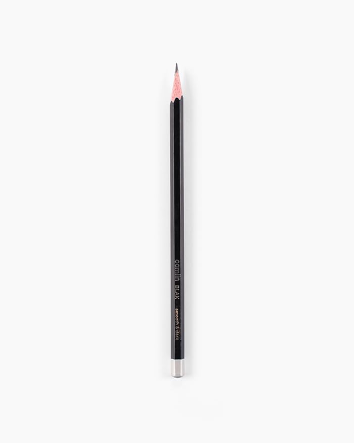 Image of Camel Blak Pencils - Pack of 10 | Extra Dark Graphite Lead for Smooth Writing & Shading | Ideal for Board Exams, Competitive Tests, School, Office & Art Use