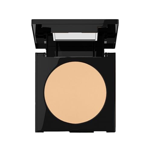 Maybelline New York Powder Foundation, Pressed Powder Compact, Mattifies Oily, Normal Skin, Incl. Mirror and Applicator, Fit Me, 235 Pure Beige, 8.5g