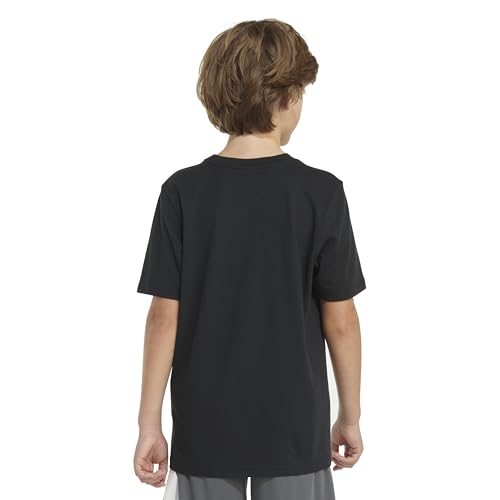 Image of adidas Boys Short Sleeve Camo Logo Tee