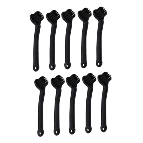 Mikinona 10Pcs Flexible Cleaning Brush for Soy Milk Machine and Juicer Long Handle Design for Easy Use Washable Kitchen Gadget Food Processor Cleaning Tool