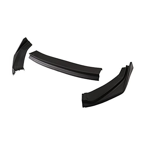 Spec-D Tuning Matte Black Front Bumper Lip Spoiler Splitter Body Kit 3PC Compatible with 2014-2017 Honda Fit by SPEC-D TUNING - Image 5