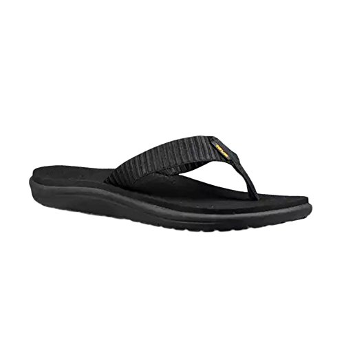 Teva Voya Flip, Damen Pantoffeln, Schwarz (Bar Street Multi Black Bsmbl), 37 EU