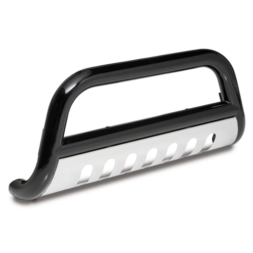 Image of Rugged Ridge 82001.27 Bull Bar, 3 Inch, Black and Stainless; 07-09 Jeep Wrangler JK