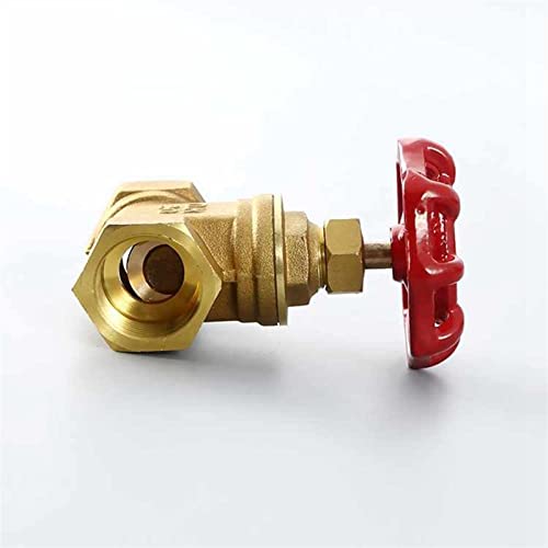Vanne eau laiton DN32 femelle double ports pour réparer canalisation