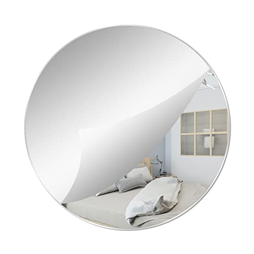 DARENYI 7.87 Inch Round Mirror Tile