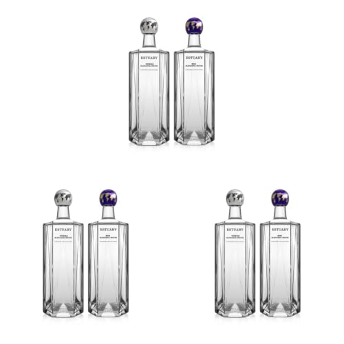 Image of Estuary Assorted Pack Blending Water | Premium Non-Alcoholic Mixer for Vodka & Gin 750ML | Pack of 6
