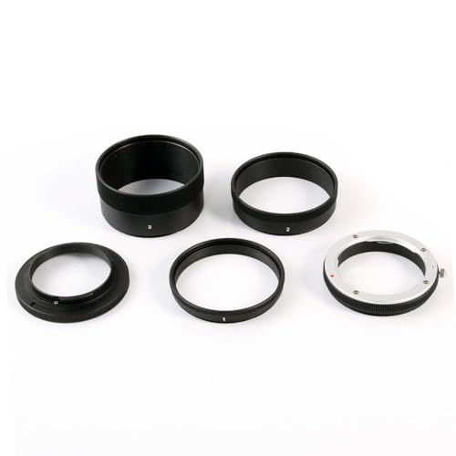 Image of FocusFoto Macro Extension Tube Ring Kit for Sony E-Mount Camera Lens NEX-5R 5T 5N NEX-6 NEX-7 a7 a7S a7R a7II a7SII a7RII a6500 a6300 a6000 a5100 a5000 a3500 FS700 VG30 VG900 for Close-up Photography
