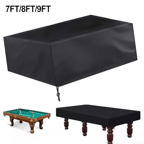 Funda impermeable mesa billar exterior con protección UV y cobertura de paneles 210D 4