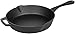 Amazon Basics Pre-Seasoned Cast Iron Skillet Pan, 10.25 Inch, Black