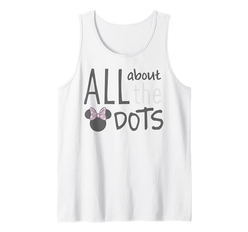 Débardeur Disney Minnie All About the Dots pour femme en coton imprimé à pois