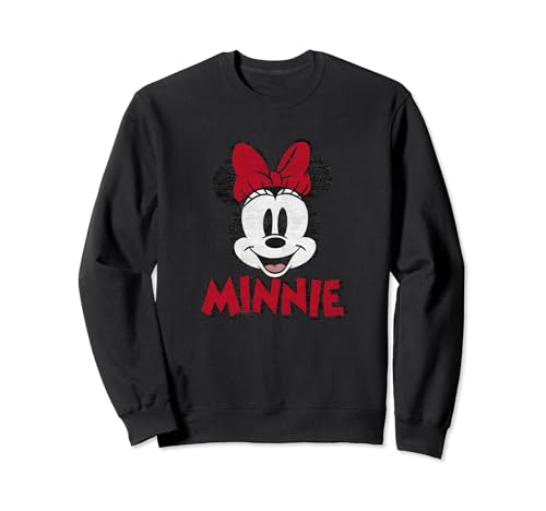 Disney Minnie Mouse Big Red Bow With Name Sudadera