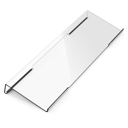 Laborio Acrylic Computer Keyboard Stand for Desktop (Clear...