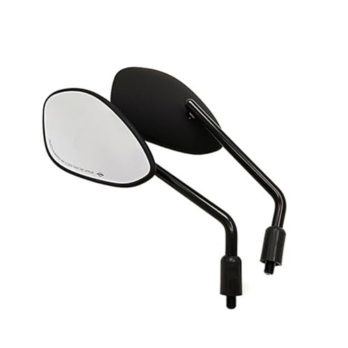Miroirs moto noirs au design épuré pour séries Kawasaki Z750 à Z1000
