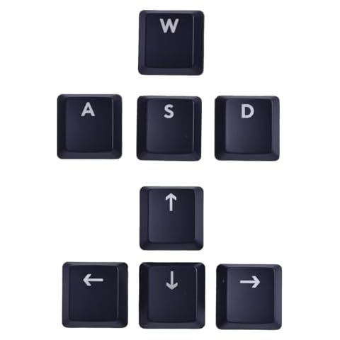BestParts Backlit Keycaps WASD Direction Arrow Keys Replacement for Logitech G813/G815/G913/G915 TKL RGB Mechanical Gaming Keyboard Cover