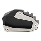 Adatto per Ducati Monster 696 796 797 1200/S Cavalletto laterale nero piastra ingranditore