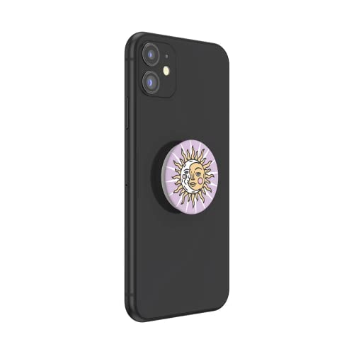 Image of PopSockets Phone Grip with Expanding Kickstand, Moon & Sun - Celestial
