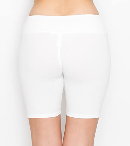 Image of ALWAYS Faux Leather Shorts - High Waist Active Stretch Yoga Short Pants for Women