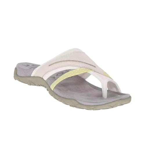 KUIH Womens Flip Flops UK Clearance, Orthotic Arch Support Summer Beach Flip Flops with Soft Cushion Yoga Foam Rubber Soles Comfortable Slippers Outdoor Trekking Athletic Walking Shoes