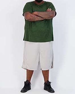 3 Pack: Men s Big and Tall Tech Stretch Short Sleeve Crew Quick Dry Fit T-Shirt Wicking Active Athletic Gym Top Size Clothes Lounge Sleep Running Essentials Basketball Workout Tee- Set 5, 4XLT