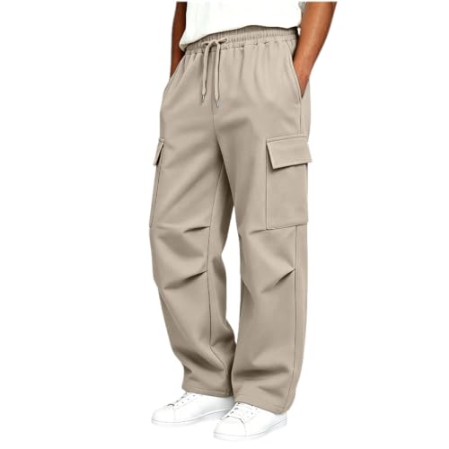 FOCLMP Boys Cargo Sweatpants 4-15 Year Old Kids Baggy School Sweats Husky - image 2