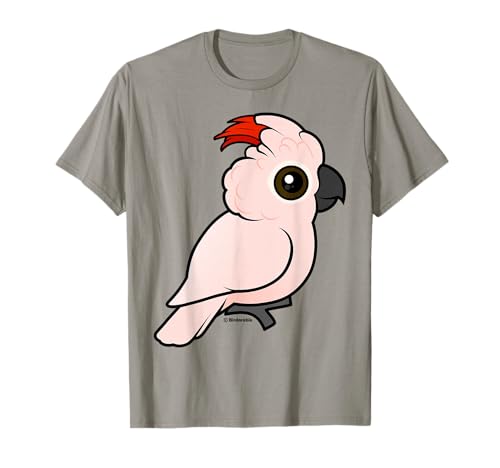Cute Cartoon Salmon-crested Cockatoo Birdorable Relaxed T-Shirt