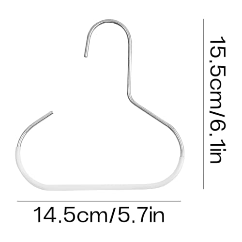 Miniatura 2 de 2 Organizadores De Sombreros Para Gorras De Béisbol, Ganchos Multifuncionales Para Sombreros Con Anillos Abiertos, Diseños Para Colgar Sombreros, Cinturones Y Corbatas, Color Blanco
