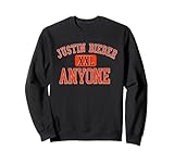 Justin Bieber Anyone Varsity officiel Sweatshirt