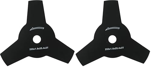 WERKA PRO Lame 3 Dents pour débrousailleuse (Lot de 2)