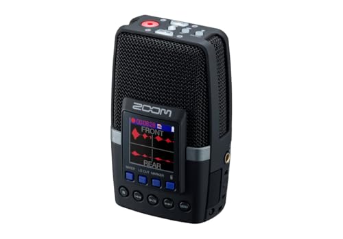 Image of Zoom H2 Essential Handheld Recorder for Musicians, Filmmakers & Podcasters with 3 Built-in Microphones, Mono, Stereo, and Surround Sound Recording, 32-Bit Float, USB Mic | 32-Bit Float Wav 44.1 /48 /96khz, USB-C Audio Interface and Bus Power, Microsd