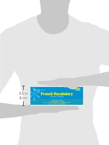 French Vocabulary SparkNotes Study Cards (Volume 9)