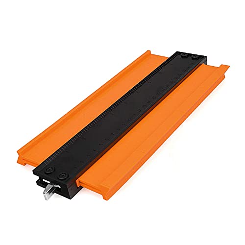コンターゲージ ロック付き 調節可能 250mm イレギュラー 形状 曲線定規 DIY用測定工具 木工 測定工具 測定ゲージ かたどりゲージ (1個のみ)