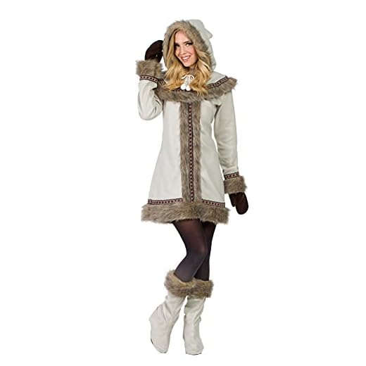 Kimokawaii DISFRAZ ESQUIMAL MUJER T-XS